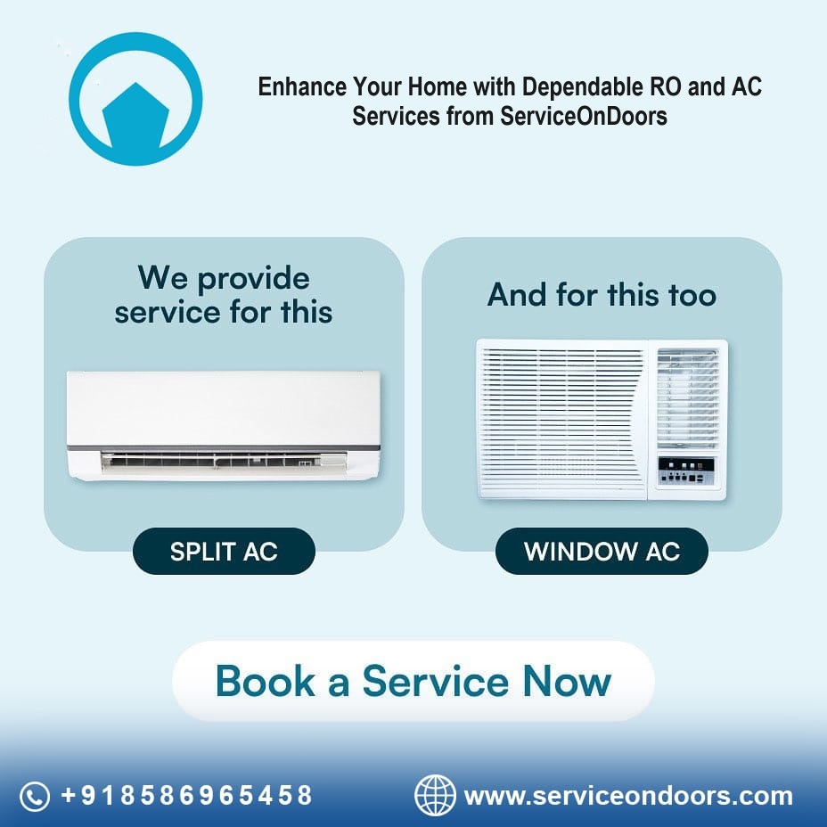 RO Services And AC Services Center | ServiceOnDoors | Call 8586965458