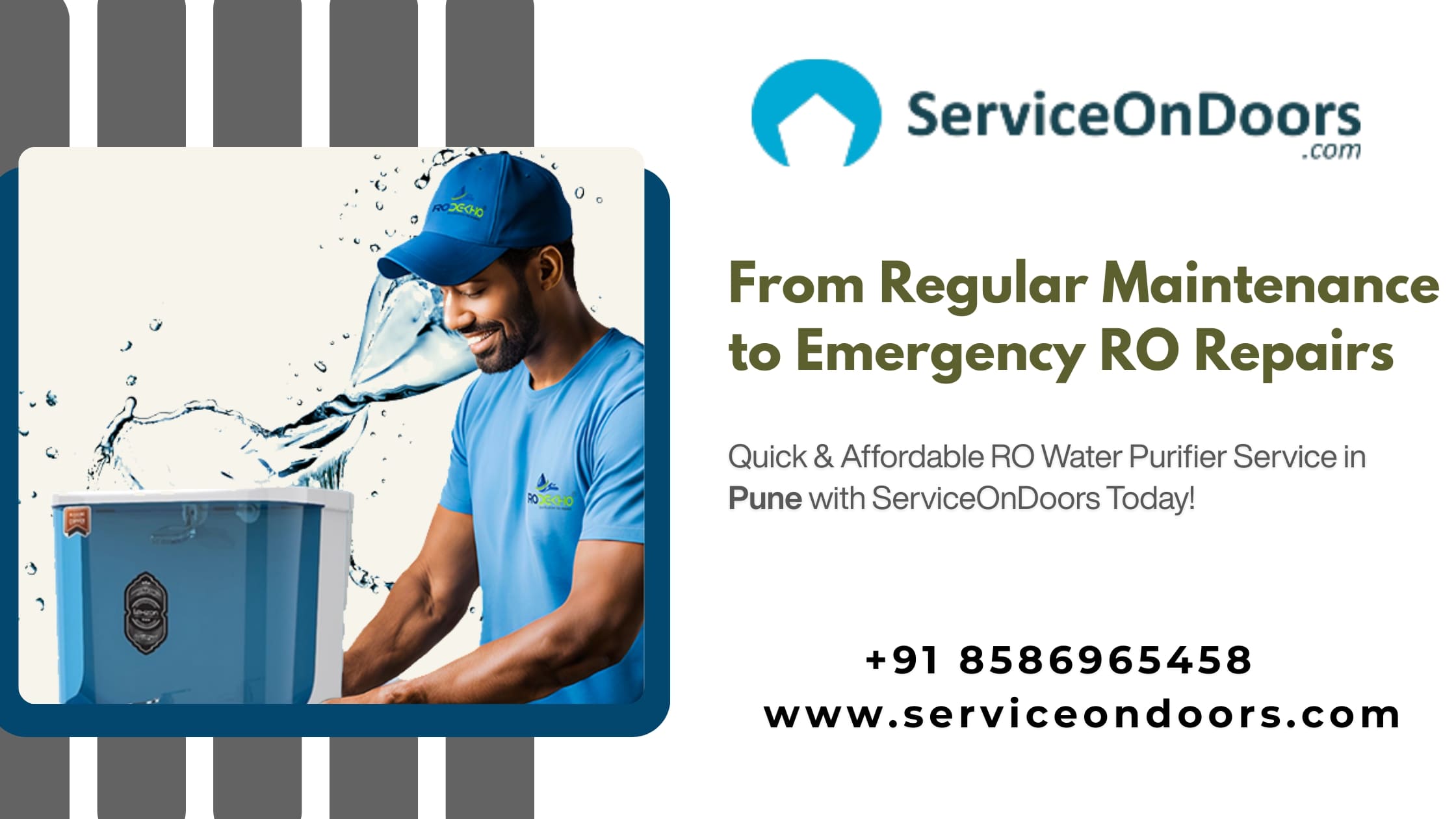 RO Water Purifier Service in Pune |  Call: 8586965458 | ServiceOnDoors