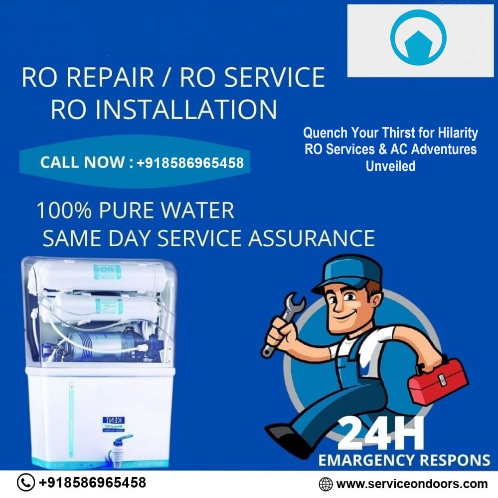 Best Comfort Services for RO and AC Systems | 8586965458 | ServiceOnDoors