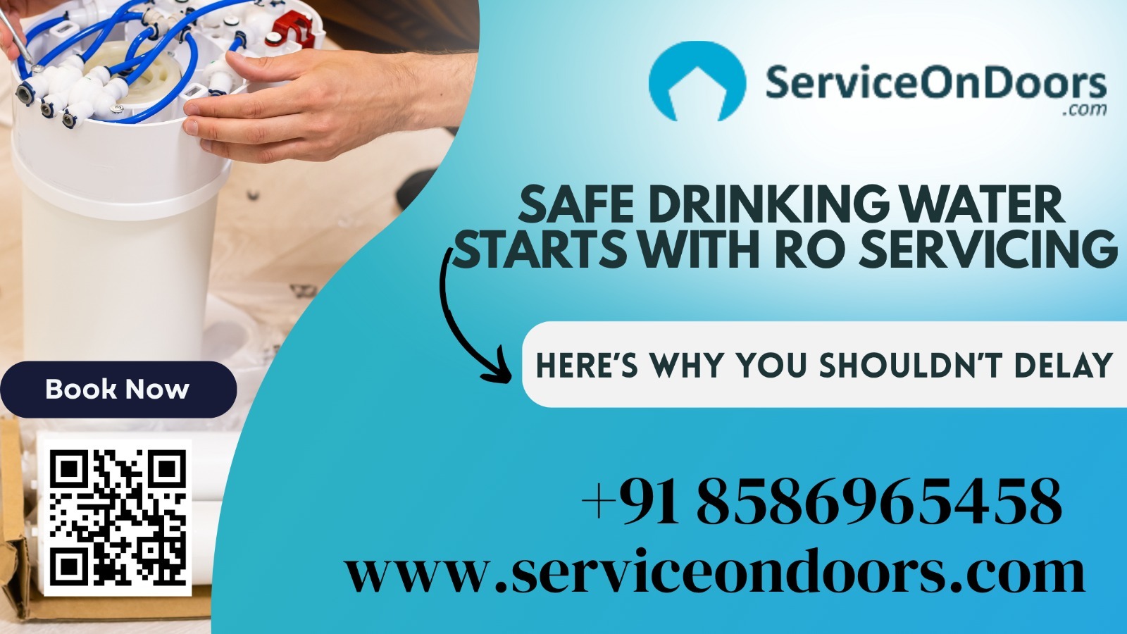 Top RO Repair Services | ServiceOnDoors |:+91 85869 65458