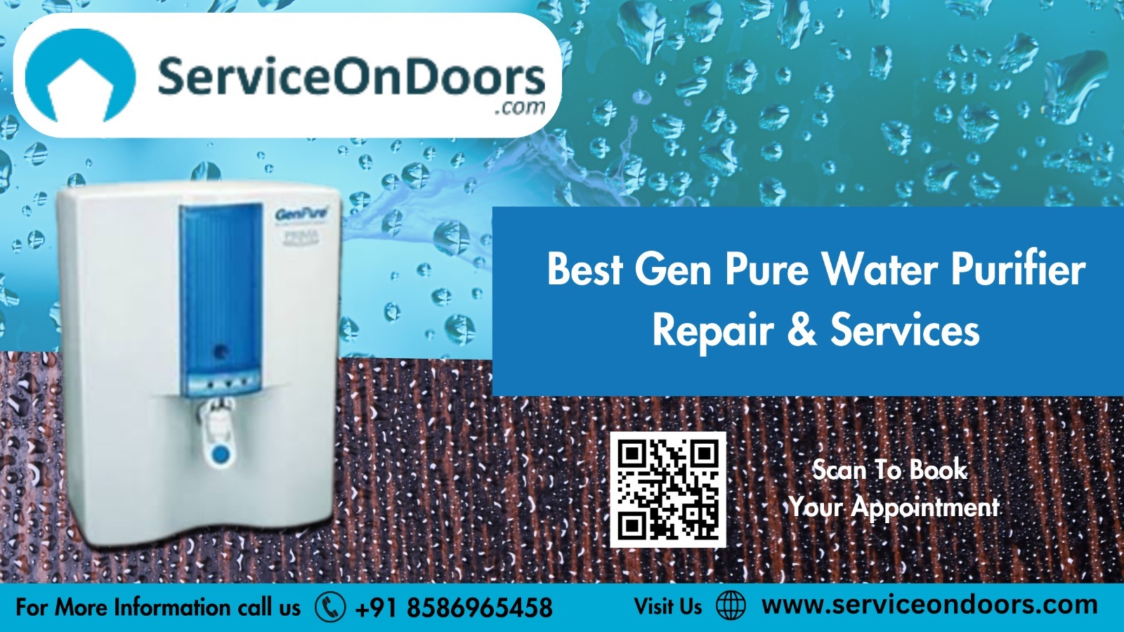 Best Gen Pure Water Services Near Me ServiceOnDoors 8586965458.