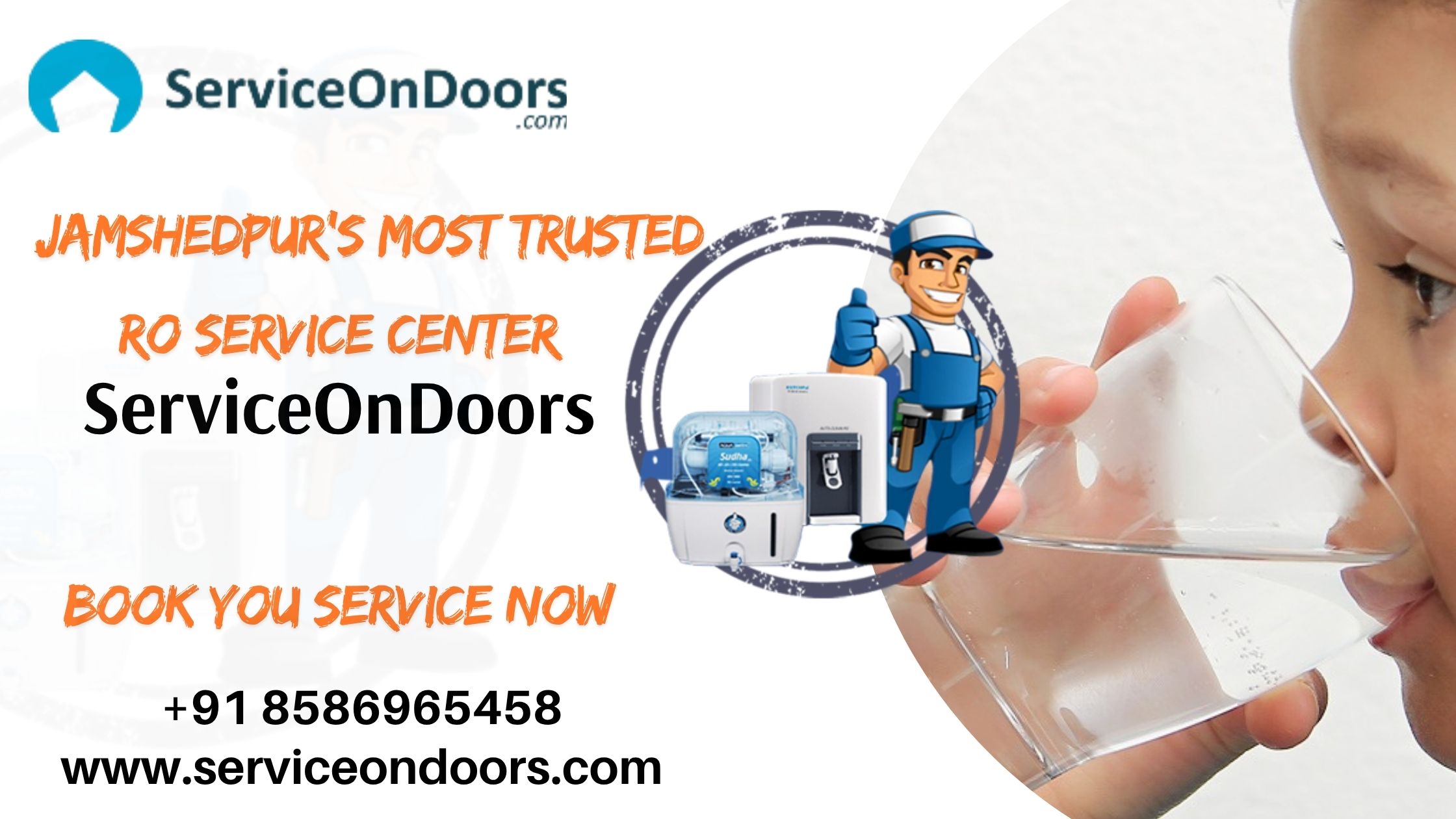 RO Water Purifier Installation in Jamshedpur | Expert Doorstep Setup | Call: 8586965458 –  ServiceOnDoors