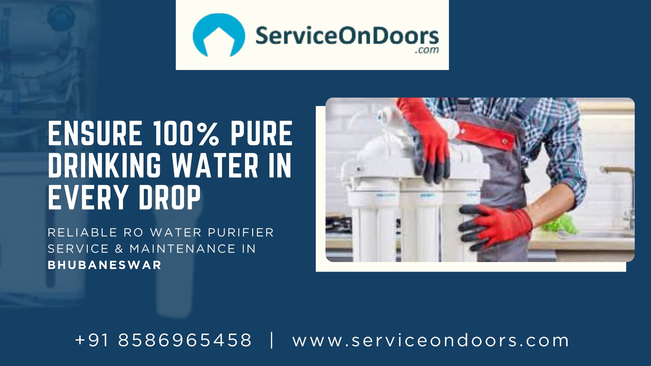 Best RO Water Purifier Service in Bhubaneswar |  Call: 8586965458  | ServiceOnDoors