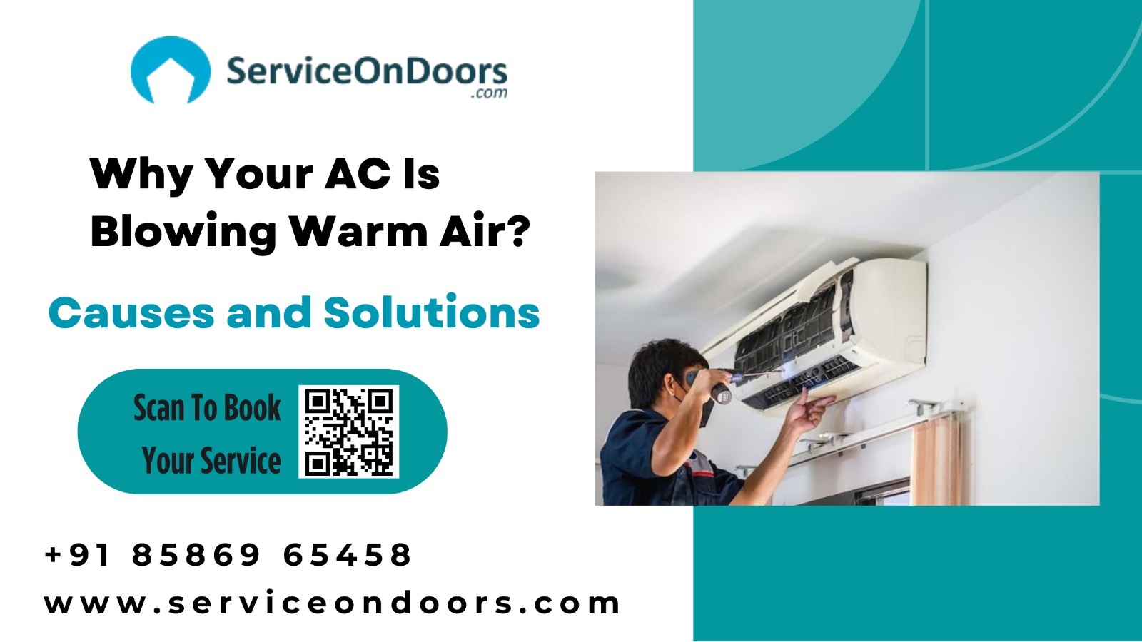 Top AC Service Providers | ServiceOnDoors | 8586965458