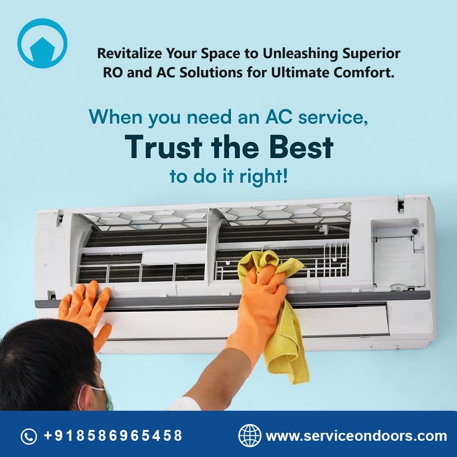 Top Unveiling Services for RO and AC Systems | 8586965458 | ServiceOnDoors