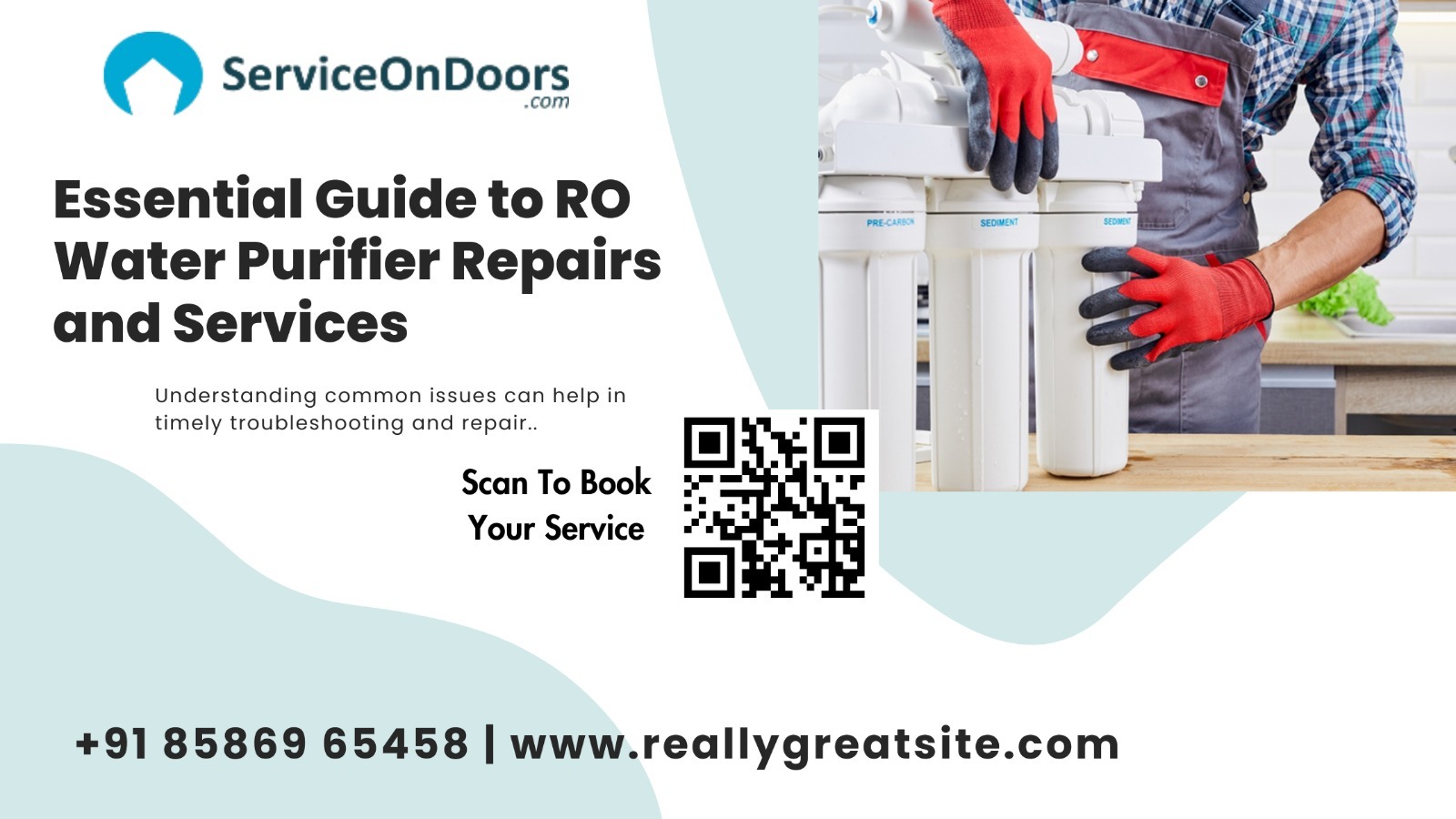Best RO Repair And Services Near Me | ServiceOnDoors | 8586965458