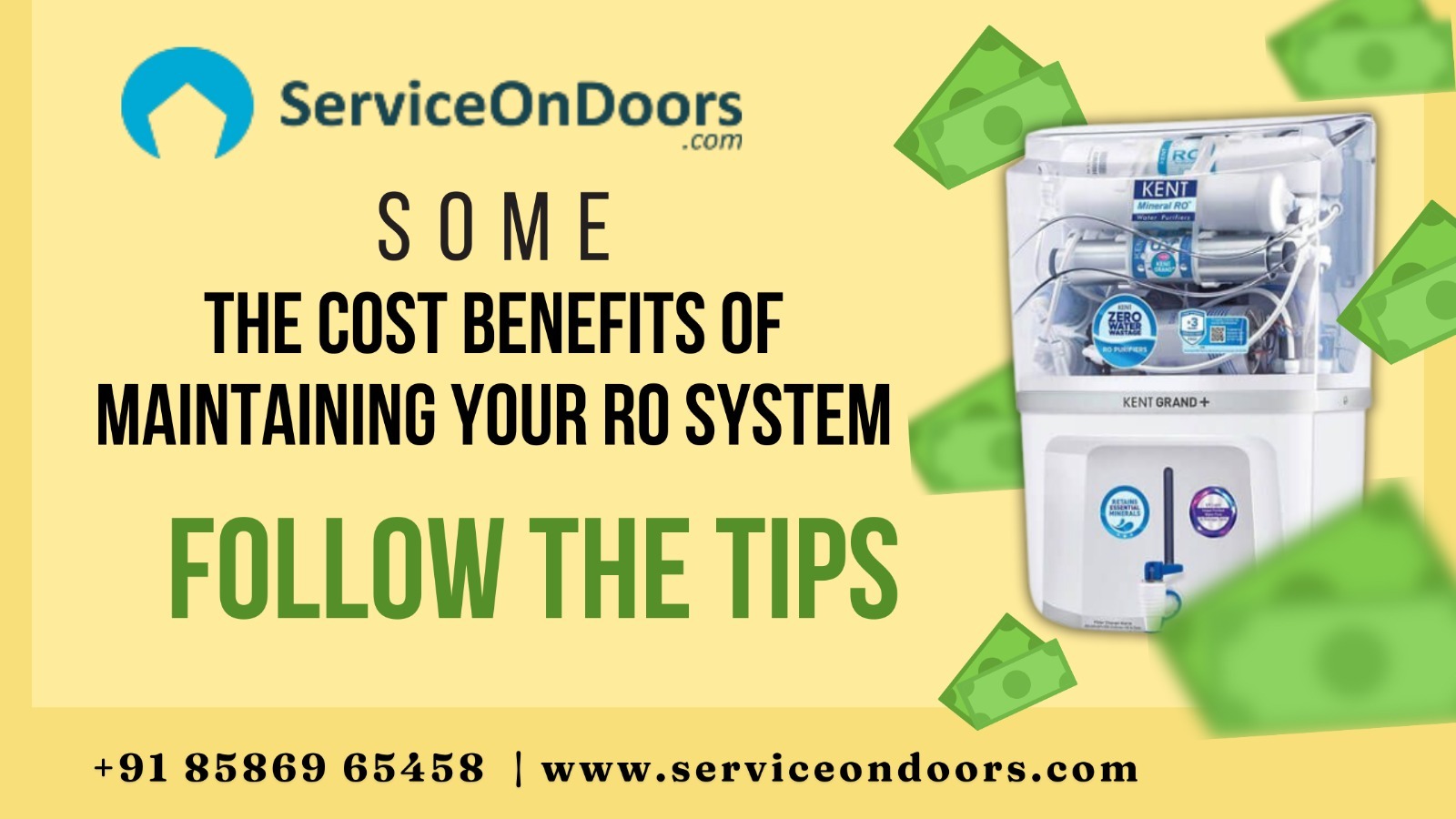 RO Repair Service Centre | ServiceOnDoors | 8586965458