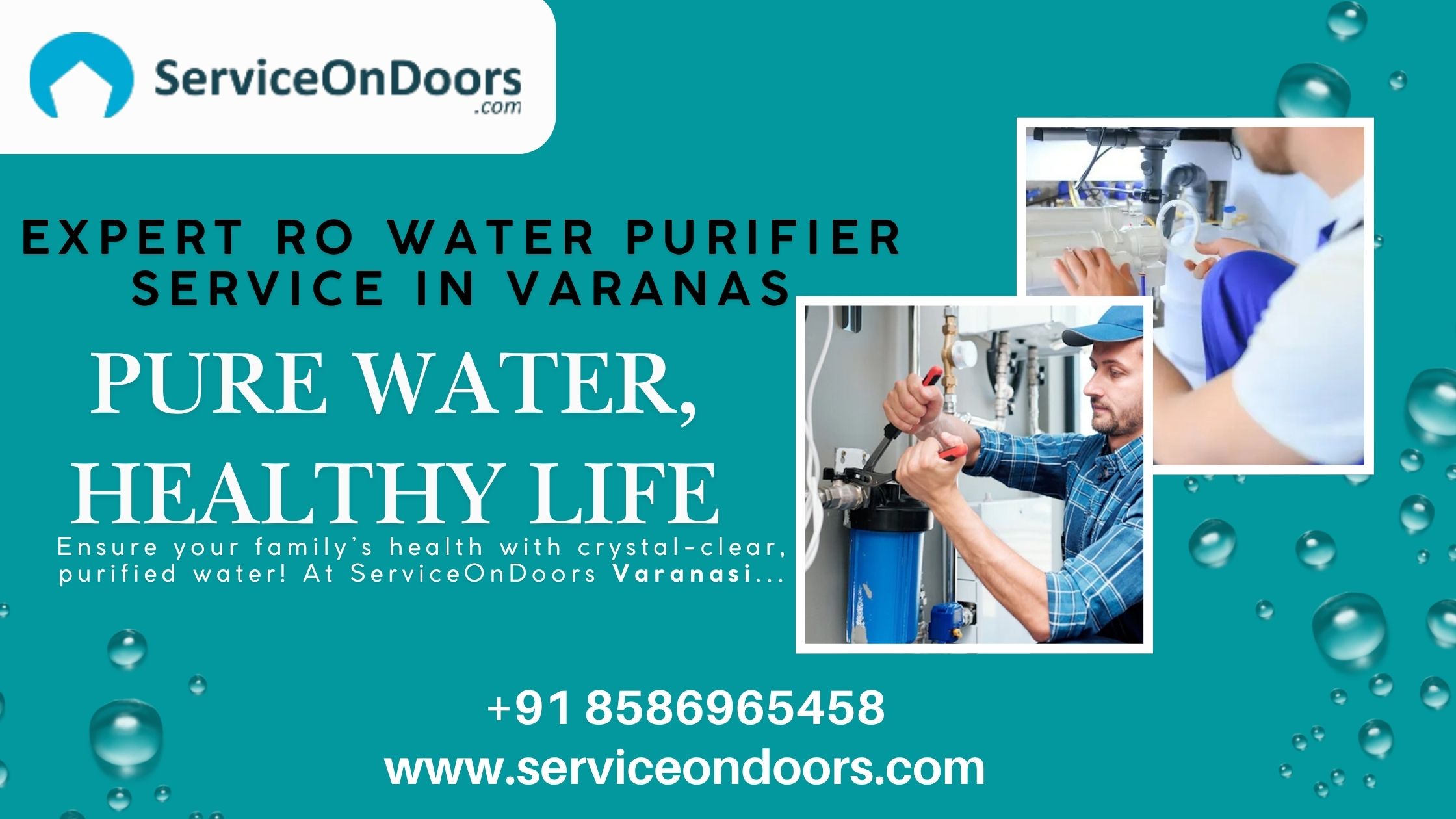 RO Water Purifier Service in Varanasi | RO Repair & Maintenance |  Call: 8586965458 –  ServiceOnDoors