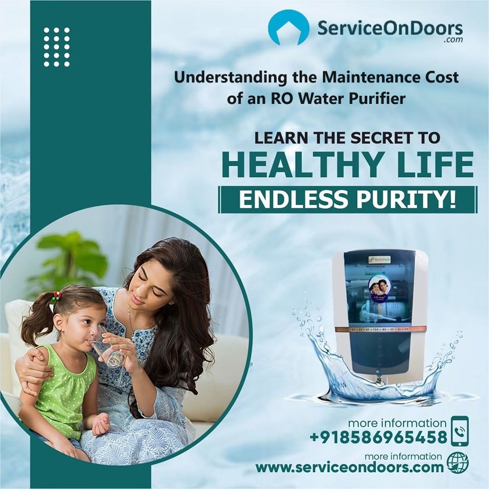 Understanding the Maintenance Cost of an RO Water Purifier