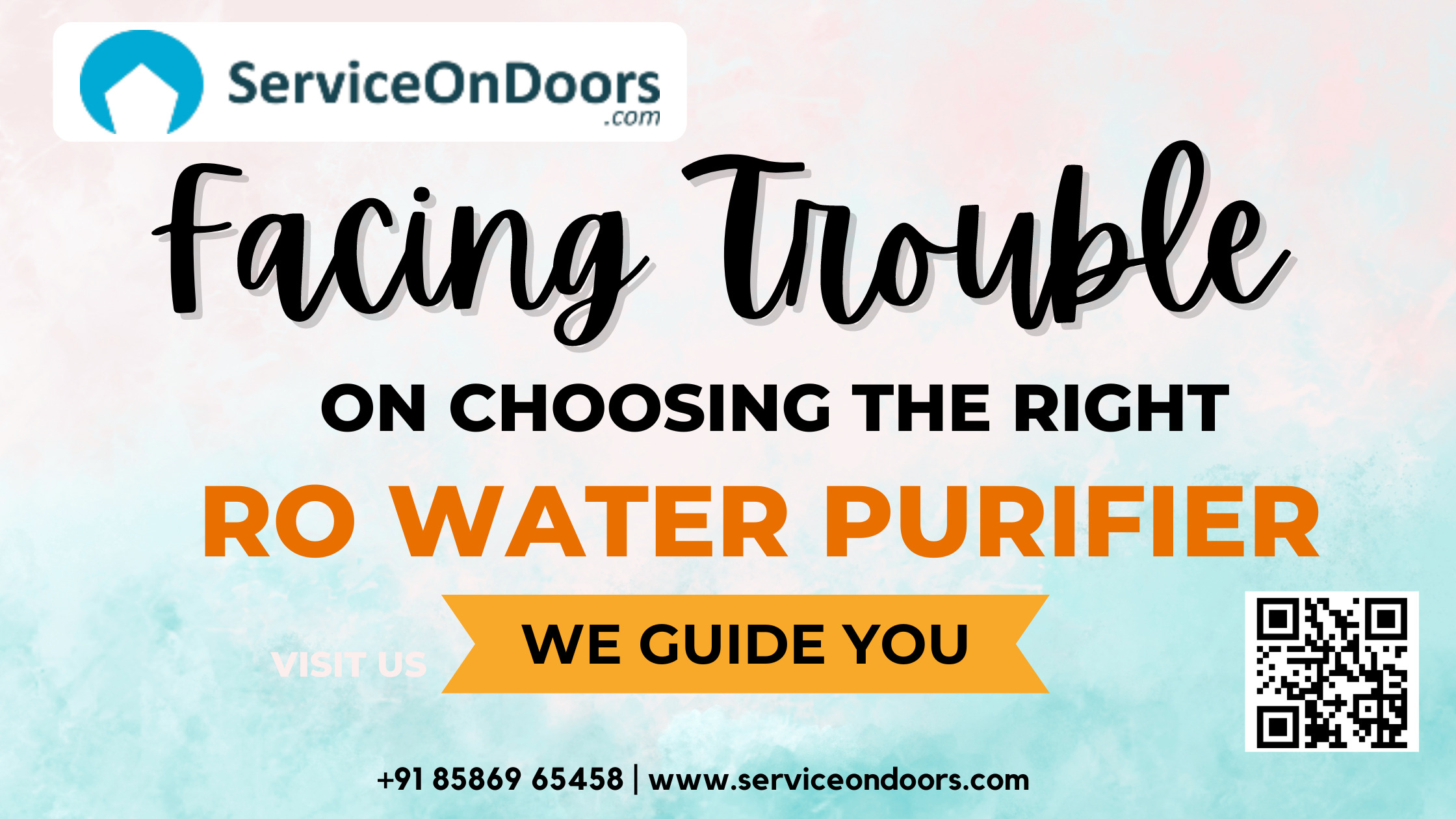 Top RO Water Purifier Services | ServiceOnDoors | 8586965458