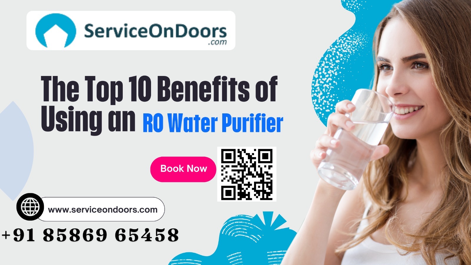 Best Water Purifier Services Provider | ServiceOnDoors | 8586965458