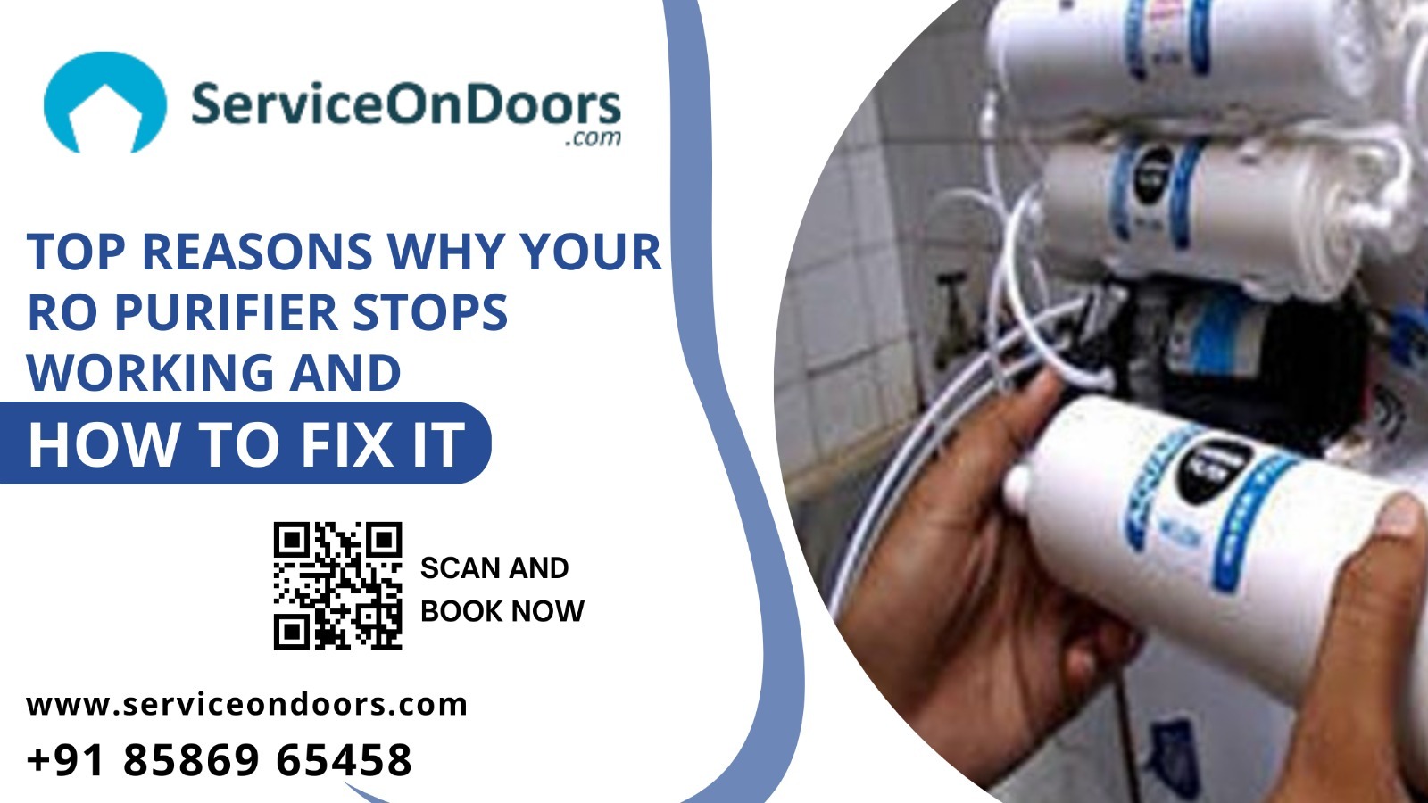 Best RO Services Provider | ServiceOnDoors | 8586965458