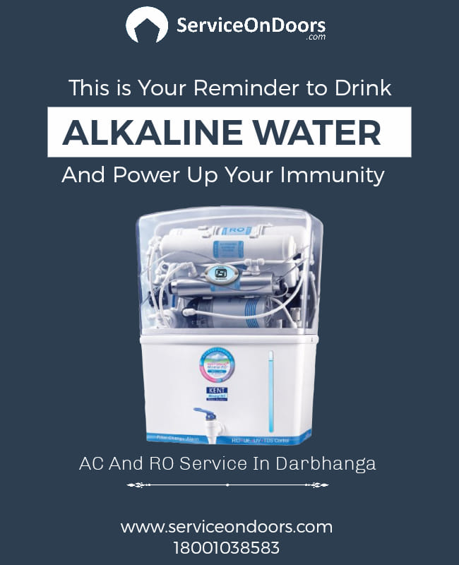 Benefits of drinking Alkaline water | Serviceondoors | 8586965458