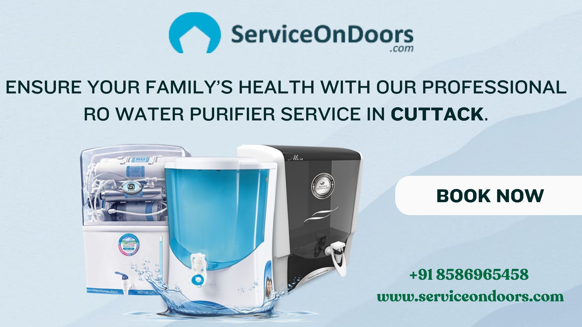 RO Water Purifier Service in Cuttack |  Call: 8586965458 | ServiceOnDoors