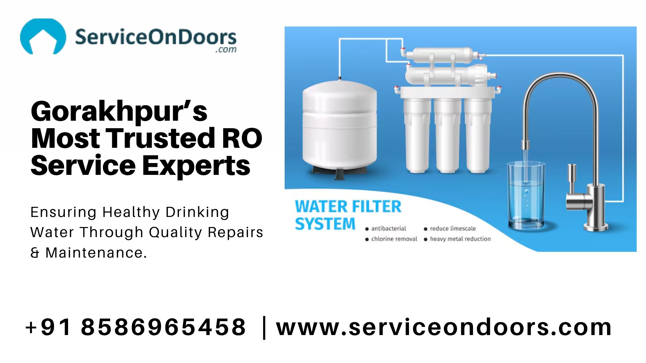 RO Problems in Gorakhpur Repair Solutions | Call: 8586965458 |  ServiceOnDoors