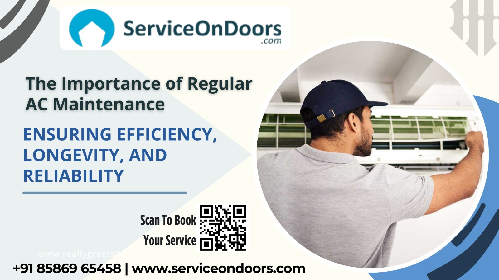 Best AC Repair Service Providers | ServiceOnDoors | 8586965458