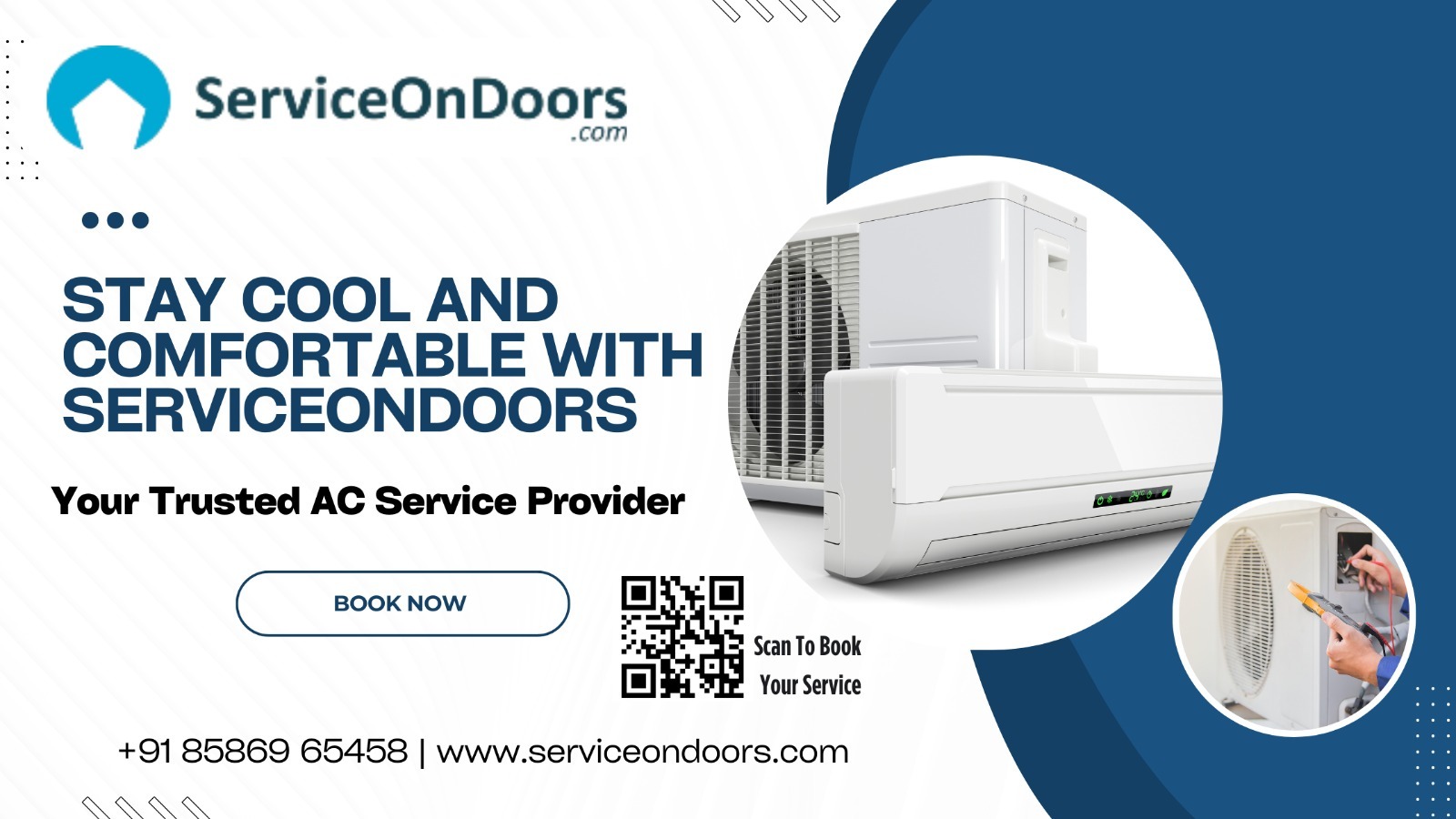 Best AC Service Providers | ServiceOnDoors | 8586965458